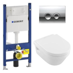 Geberit инсталляция с унитазом Villeroy&Boch комплект