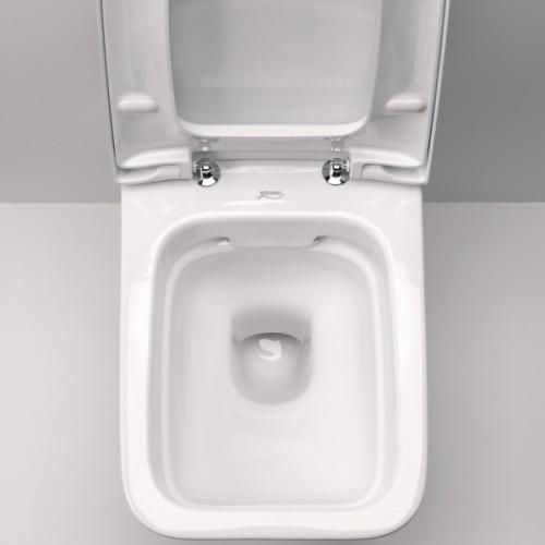 Инсталляция Grohe и унитаз Kolo Nova Pro Rimfree (без ободка) подвесной с крышкой (Soft Close) в комплекте