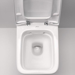 Инсталляция Grohe и унитаз Kolo Nova Pro Rimfree (без ободка) подвесной с крышкой (Soft Close) в комплекте
