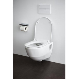 Инсталляция Geberit Duofix (458.121.21.1) с подвесным унитазом Laufen Pro Rimless (без ободка) с крышкой (Soft Close) в комплекте