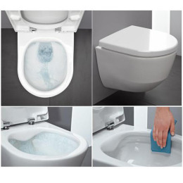 Инсталляция Geberit Duofix (458.121.21.1) с подвесным унитазом Laufen Pro Rimless (без ободка) с крышкой (Soft Close) в комплекте