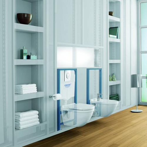 Инсталляция Grohe Rapid SL комплект 4 в 1 для подвесного унитаза с кнопкой смыва Skate Air
