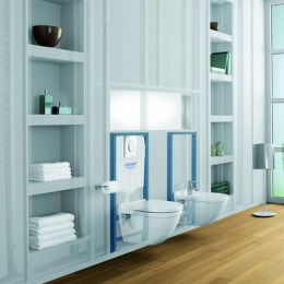 Инсталляция Grohe Rapid SL комплект 4 в 1 для подвесного унитаза с кнопкой смыва Skate Air