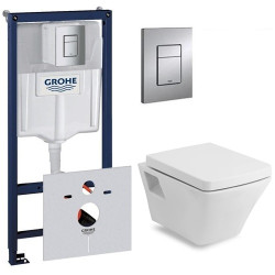 Grohe инсталляция с унитазом Volle Teo комплект
