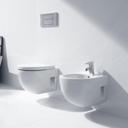 Инсталляция Grohe и подвесной унитаз Roca Meridian-N с крышкой (Soft Close) в комплекте