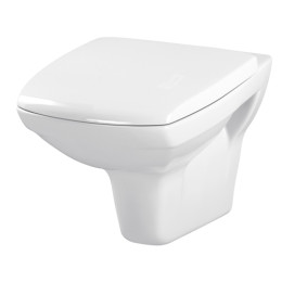 Инсталляция Cersanit Slim&Silent с подвесным унитазом Cersanit Carina безободковым (Clean On) с крышкой (микролифт) в комплекте с кнопкой и прокладкой