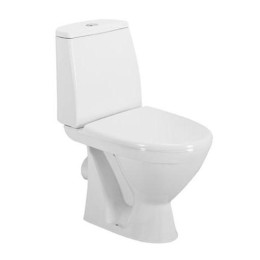 Унитаз компакт Коломбо Лотос стандарт (Colombo Lotus Standard 1) напольный с сиденьем и крышкой из АВС-пластика