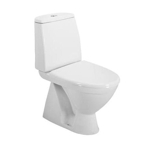 Унитаз компакт Коломбо Лотос стандарт (Colombo Lotus Standard 1) напольный с сиденьем и крышкой из АВС-пластика