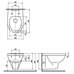 Инсталляция KOLO TECHNIC + подвесной унитаз KOLO Primo комплект