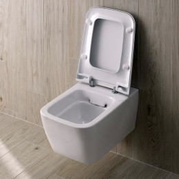 Инсталляция Grohe и унитаз Kolo Life Rimfree (без ободка) подвесной с крышкой (Soft Close) в комплекте