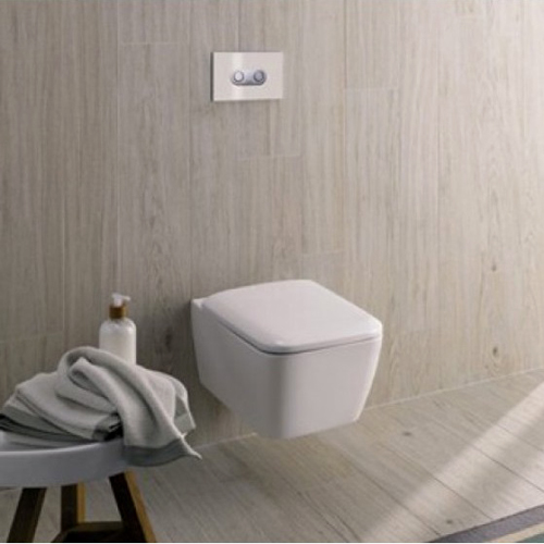 Инсталляция Grohe и унитаз Kolo Life Rimfree (без ободка) подвесной с крышкой (Soft Close) в комплекте