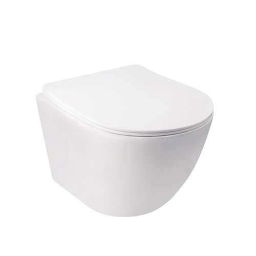 Инсталляция Grohe, унитаз подвесной (комплект) AquaTop AT5176-721, сиденье с крышкой Slim c микролифтом