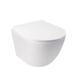 Инсталляция Grohe, унитаз подвесной (комплект) AquaTop AT5176-721, сиденье с крышкой Slim c микролифтом