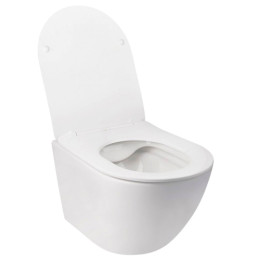 Инсталляция Grohe, унитаз подвесной (комплект) AquaTop AT5176-721, сиденье с крышкой Slim c микролифтом