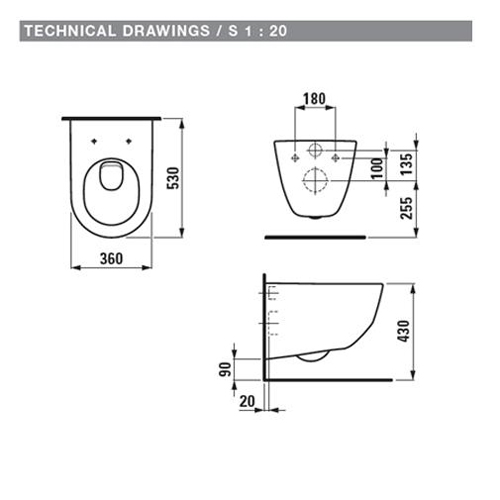 Инсталляция Grohe и подвесной унитаз Laufen Pro Rimless (без ободка) с крышкой и сиденьем с микролифтом (комплект 4 в 1)