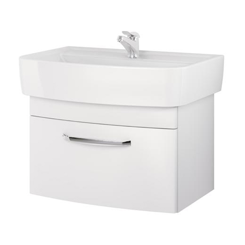 Шкафчик под умывальник Cersanit Pure (Церсанит Пьюр) 70 см белый