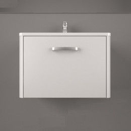  Умывальник с тумбой Fancy Marble Bali 60 см подвесной белого цвета