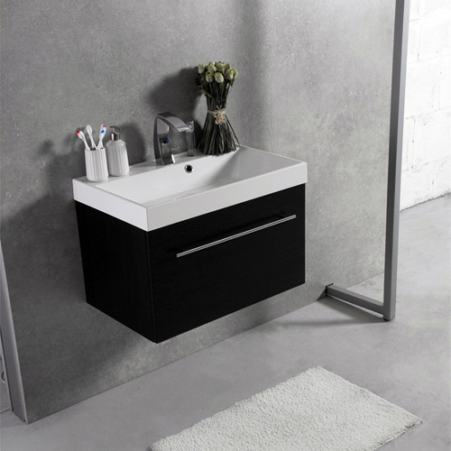 Умывальник с тумбой Fancy Marble Corsica 70 см подвесной цвет венге