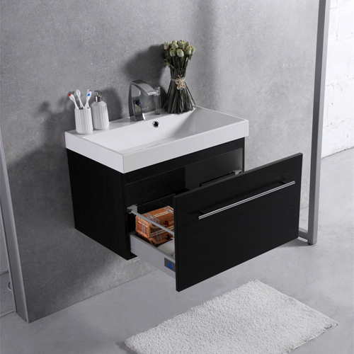 Умывальник с тумбой Fancy Marble Corsica 70 см подвесной цвет венге