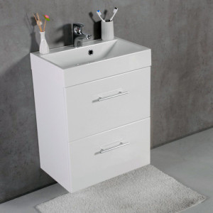 Умивальник Fancy Marble Crete з тумбою
