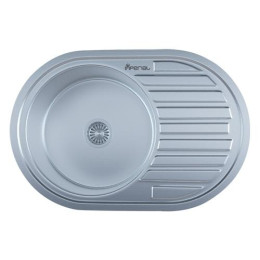 Мойка для кухни Imperial 7750 Decor из нержавейки врезная поверхность декор