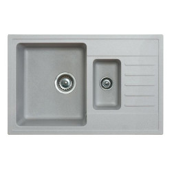 Metalac Quadro Plus 1,5 D гранітна мийка для кухні