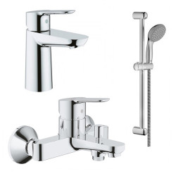 Grohe Bau Edge набор смесителей для ванны