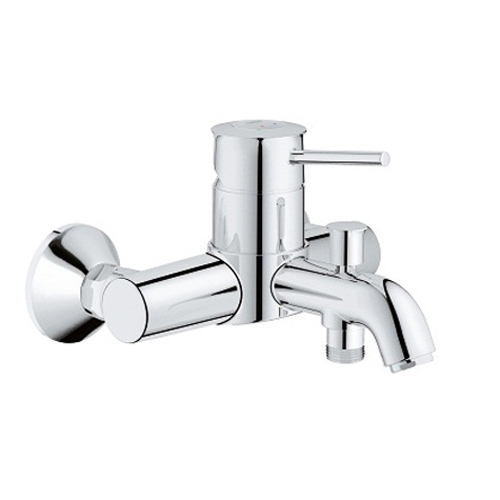 Смеситель для ванны Grohe BauClassic хромированный