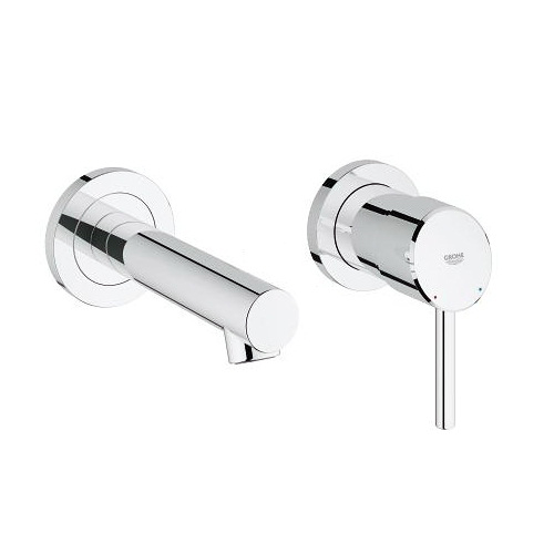 Смеситель для умывальника Grohe Concetto New S-Size монтируемый на стену хромированный (наружная часть)