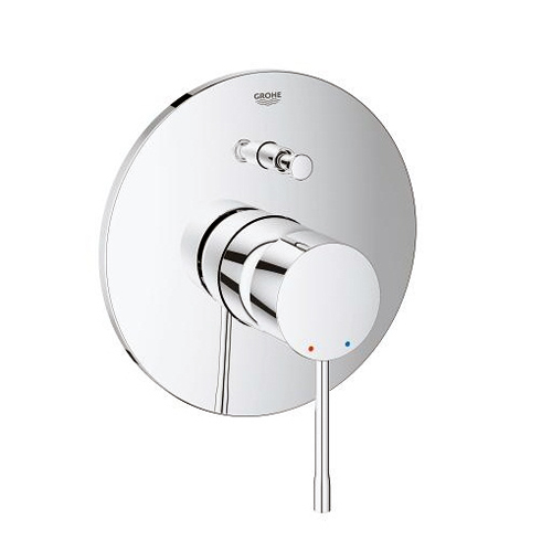 Смеситель для ванны Grohe Essence New скрытого монтажа двухрежимный хромированный (наружная часть)