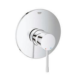 Смеситель для душа Grohe Essence New скрытого монтажа однорежимный хромированный (наружная часть)