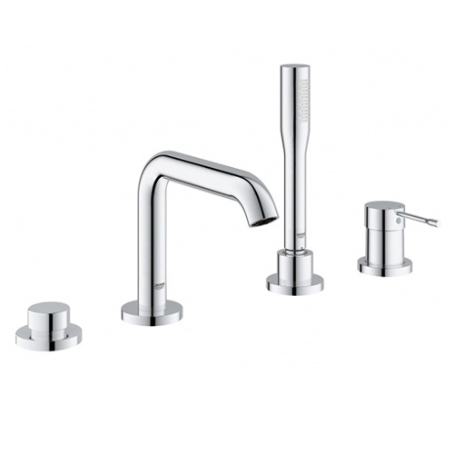 Смеситель для ванны Grohe Essence New врезной на борт ванны на 4 отверстия хромированный