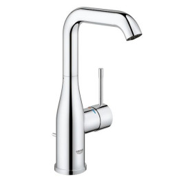 Змішувач для умивальника Grohe Essence New L-Size, хромований, з поворотним виливом