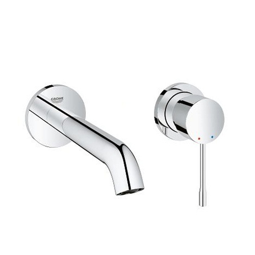 Смеситель для умывальника Grohe Essence New M-Size монтируемый на стену хромированный (наружная часть)