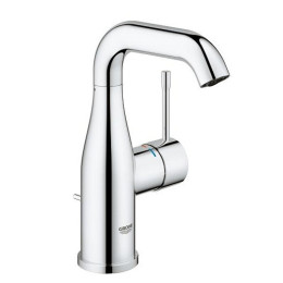 Змішувач для умивальника Grohe Essence New M-Size, хромований, з поворотним виливом