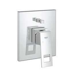 Смеситель для ванны Grohe Eurocube скрытого монтажа двухрежимный хромированный (наружная часть)