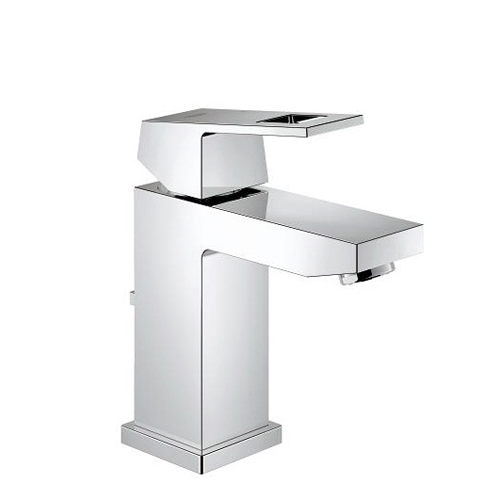 Смеситель для умывальника Grohe Eurocube S-Size хромированный с донным клапаном