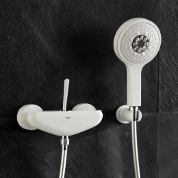 Смеситель для душа Grohe Eurodisc Joy белый