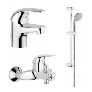 Grohe Euroeco набор смесителей для ванны