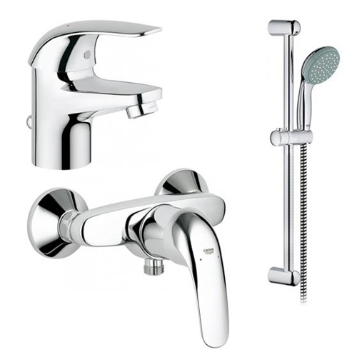 Набор смесителей для душа Grohe Euroeco (23262000+32743000+27853000)