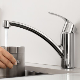 Смеситель для кухни Grohe Eurosmart хромированный