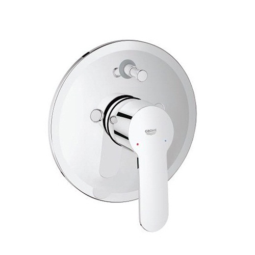 Смеситель для ванны Grohe Eurostyle Cosmopolitan скрытого монтажа двухрежимный хромированный (готовый комплект)