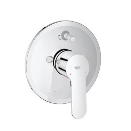 Смеситель для ванны Grohe Eurostyle Cosmopolitan скрытого монтажа двухрежимный хромированный (готовый комплект)
