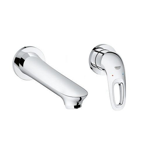 Смеситель для умывальника Grohe Eurostyle New M-Size монтируемый на стену хромированный (наружная часть)