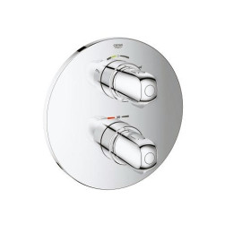 Смеситель для ванны Grohe Grohtherm 1000 с термостатом (наружная часть) хромированный
