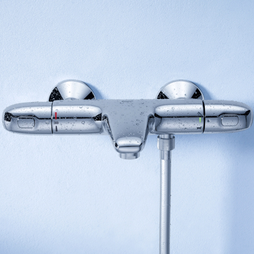Смеситель для ванны Grohe Grohtherm 1000 New с термостатом хромированный