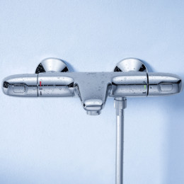 Смеситель для ванны Grohe Grohtherm 1000 New с термостатом хромированный