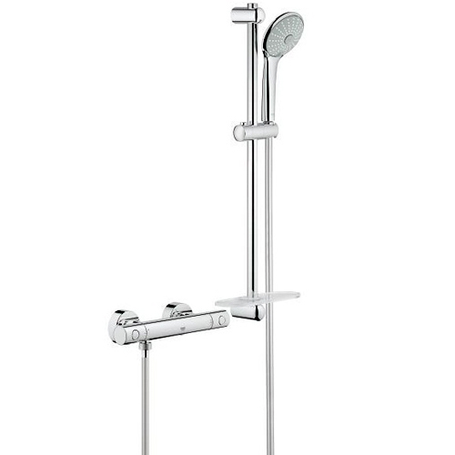 Смеситель для душа Grohe Grohtherm 1000 Cosmopolitan M с термостатом с душевым гарнитуром Euphoria 110