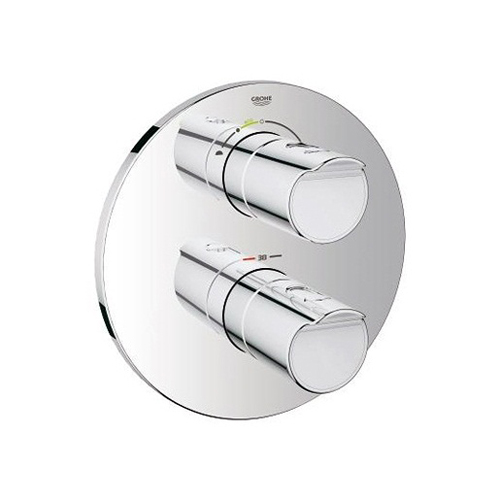 Смеситель для ванны Grohe Grohtherm 2000 с термостатом (наружная часть) хромированный