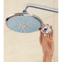 Комплект Grohe Grohtherm 2000 (34283001) для душа, термостат скрытого монтажа с тропическим и ручным душем хром